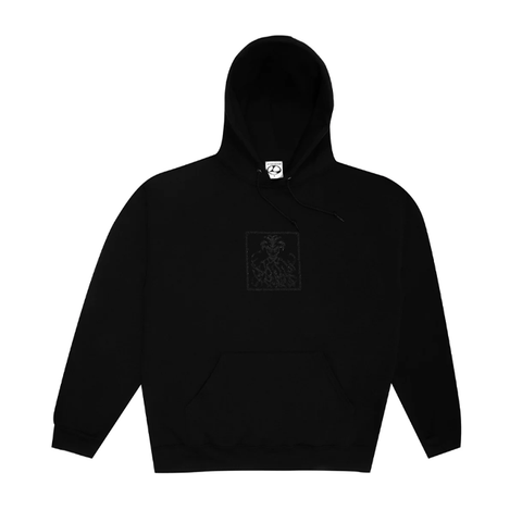 Limosine - Snake Pit Hood - Black/Glitter Print
