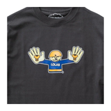 Lola's Hardware - Bolt Hands LS Tee - Charcoal