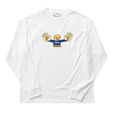 Lola's Hardware - Bolt Hands LS Tee - White