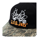 Lola's Hardware - Thai Bee Two Tone Cap - Black/Forest Camo