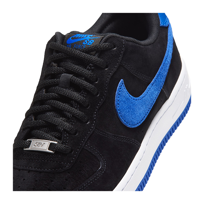 NikeSB Air Force 1 SE - Black/Game Royal