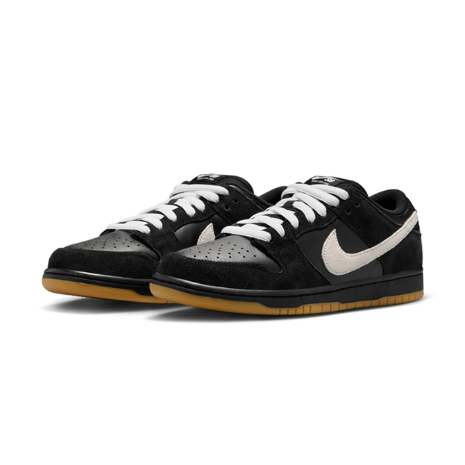 NikeSB - Dunk Low Pro - Black/White-Black/Gum