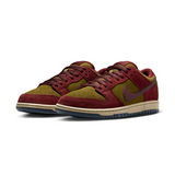 NikeSB - Dunk Low Pro - Dark Team Red/Burgundy Crush-Olive Flak
