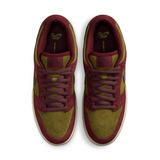 NikeSB - Dunk Low Pro - Dark Team Red/Burgundy Crush-Olive Flak