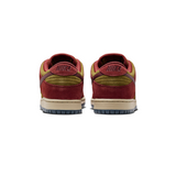 NikeSB - Dunk Low Pro - Dark Team Red/Burgundy Crush-Olive Flak