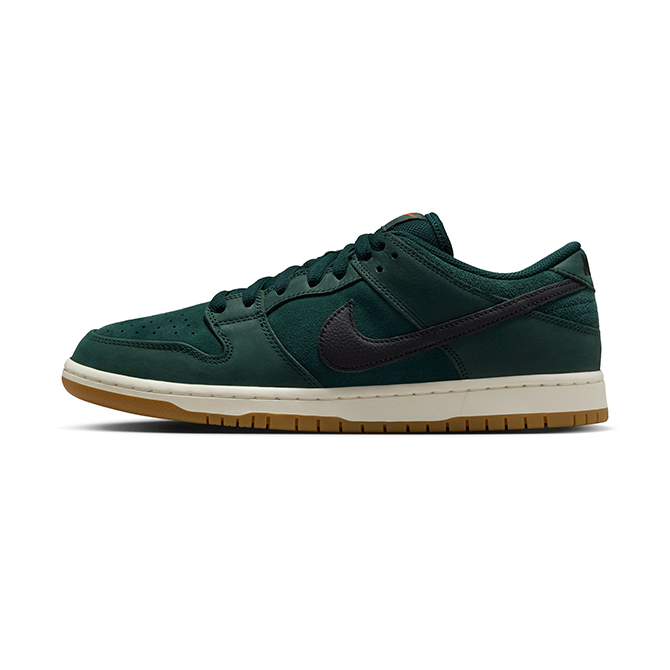 NikeSB - Dunk Low Pro - Deep Fir/Black-Fir-Sail - Hemley Skateboarding