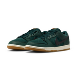 NikeSB - Dunk Low Pro - Deep Fir/Black-Fir-Sail