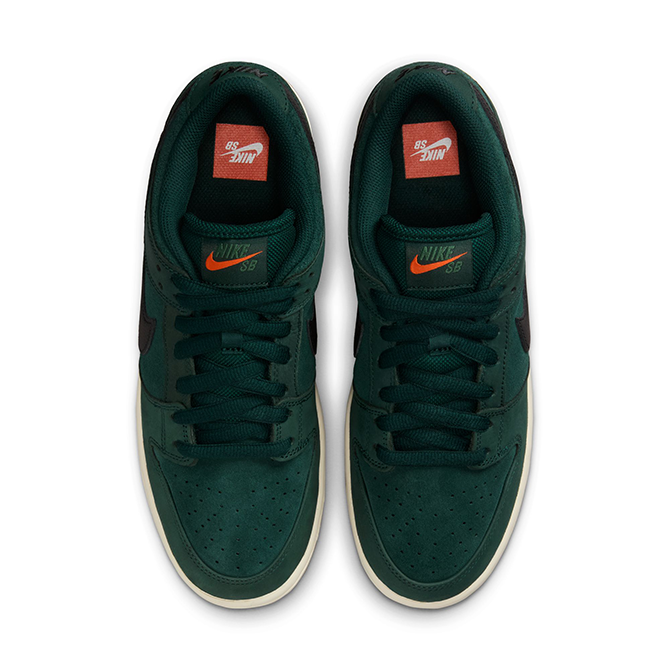 NikeSB - Dunk Low Pro - Deep Fir/Black-Fir-Sail - Hemley Skateboarding