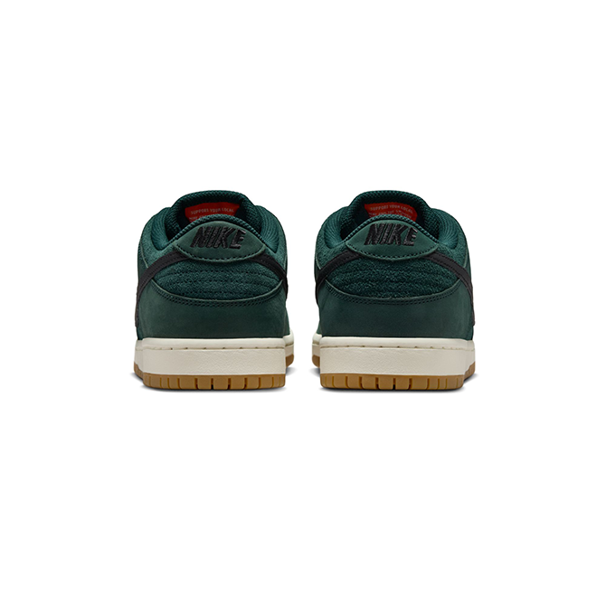 NikeSB - Dunk Low Pro - Deep Fir/Black-Fir-Sail - Hemley Skateboarding
