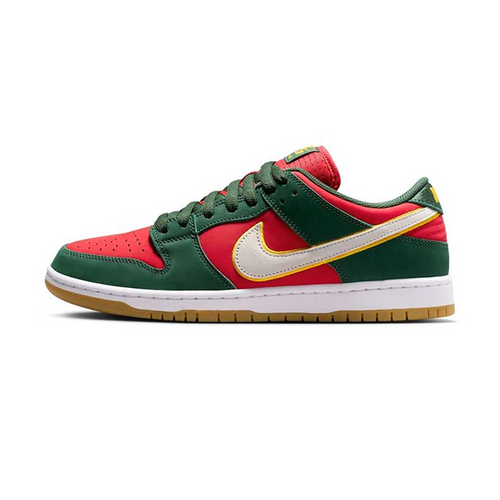 NikeSB - Dunk Low Pro Premium - Fir/White/University Gold/Fire Red