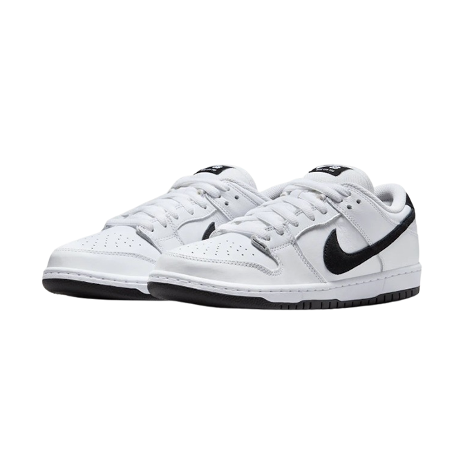 NikeSB - Dunk Low Pro - White/Black-White-Black - Hemley Skateboarding