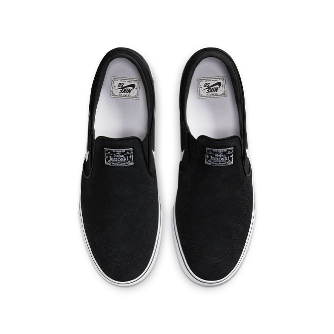 NikeSB - Janoski+ Slip - Black/White - Hemley Skateboarding