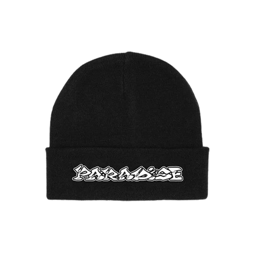 Paradise NYC - Paratopia Embroidered Beanie - Black