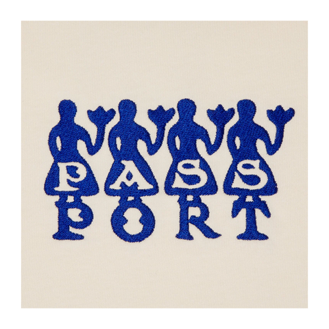 Pass~Port - 4 Flowers Organic Cotton Tee - Off White