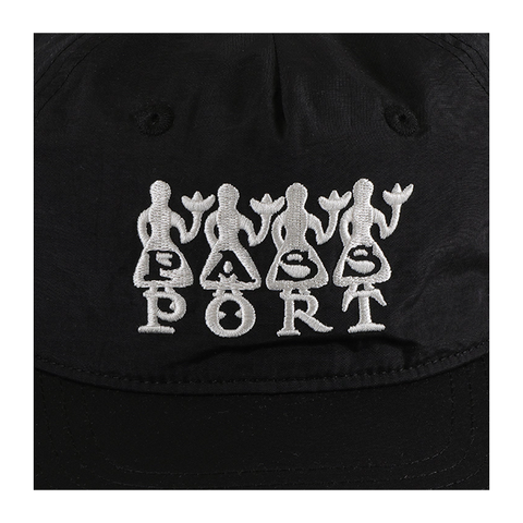 Pass~Port - 4 Flowers RPET Workers Cap - Black