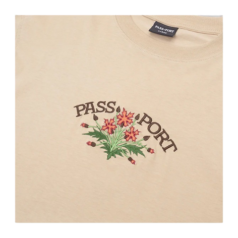 Pass~Port - Bloom Organic Tee - Sand