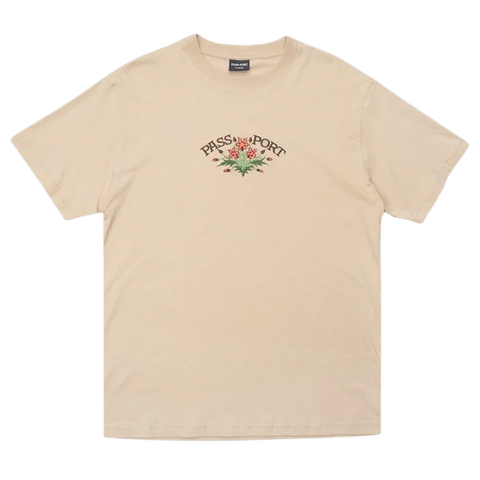 Pass~Port - Bloom Organic Tee - Sand