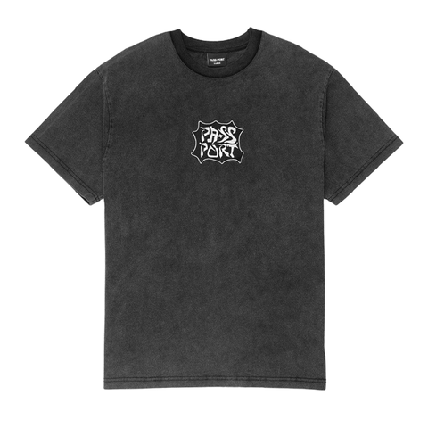 Pass~Port - Glyph Tee - Acid Black