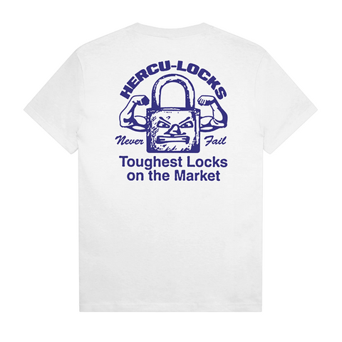 Pass~Port - Hercu~Locks Tee - White