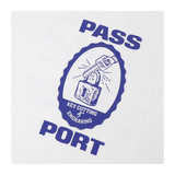 Pass~Port - Hercu~Locks Tee - White