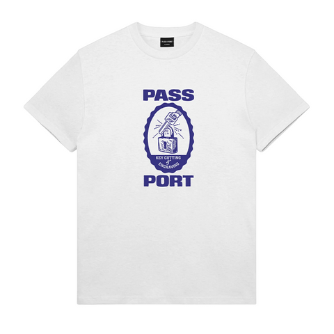 Pass~Port - Hercu~Locks Tee - White