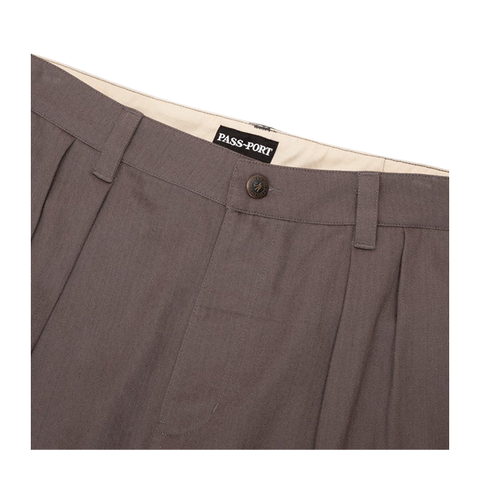 Pass~Port - Herringbone Leagues Club Short - Dusty Brown