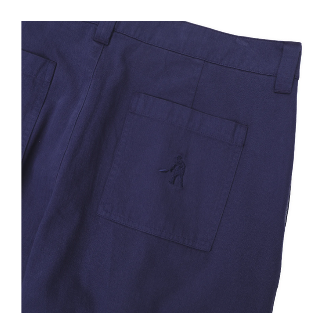 Pass~Port - Herringbone Leagues Club Short R46 - Navy - Hemley Skateboarding
