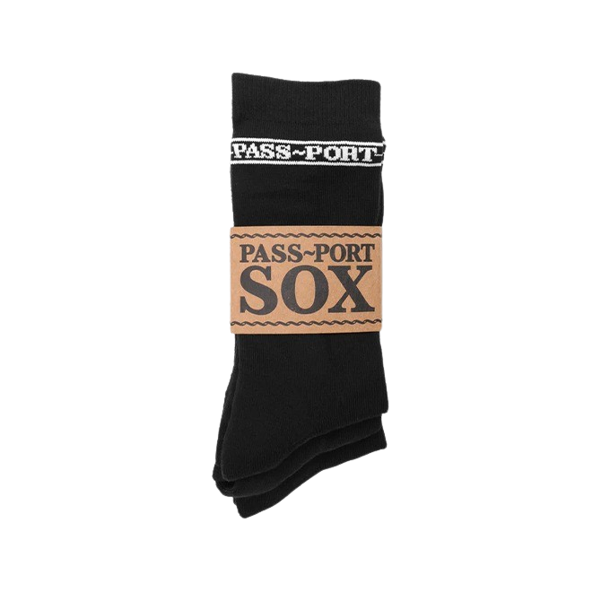 Pass~Port - Hi Sox 3 Pack - Black - Hemley Skateboarding