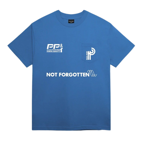 Pass~Port - Long Con Pocket Tee - Washed Royal Blue