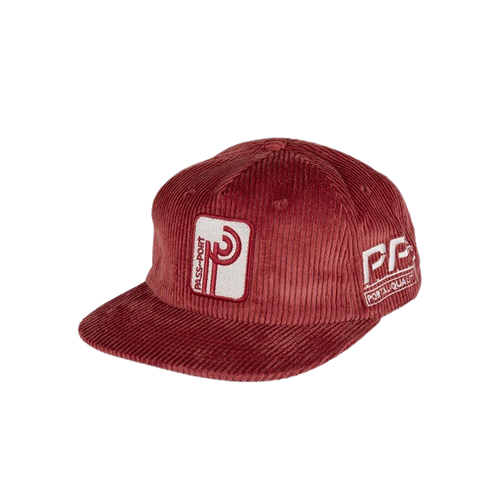 Pass~Port - Long Con Workers Cap - Brick Red