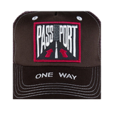 Pass~Port - One Way Packers Trucker Cap - Choc