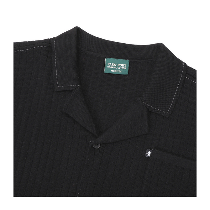 Pass~Port - Organic Knit Leagues Shirt - Black