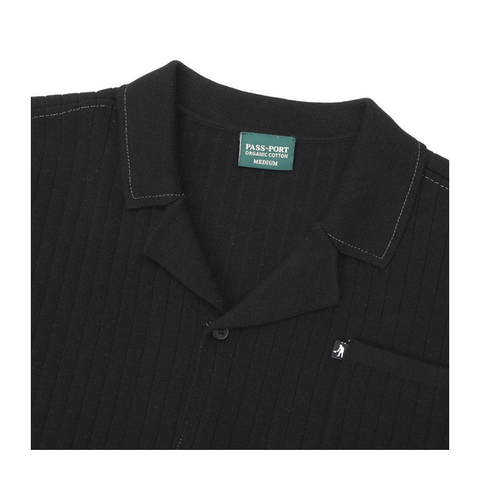 Pass~Port - Organic Knit Leagues Shirt - Black