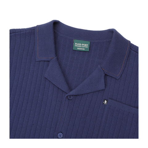 Pass~Port - Organic Knit Leagues Shirt - Navy