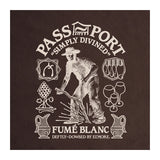 Pass~Port - Pass~Port & El'more - Blanc Organic Tee - Bottle Brown