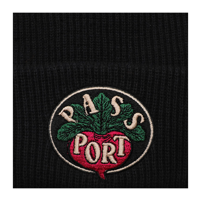 Pass~Port - Radish Beanie - Black