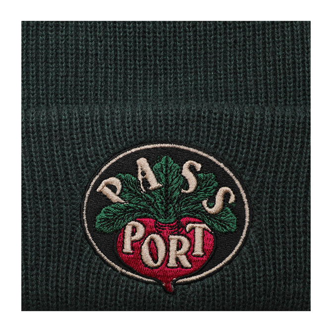 Pass~Port - Radish Beanie - Pine Green