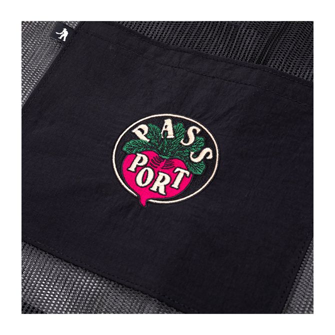 Pass~Port - Radish RPET Mesh Tote Bag - Black