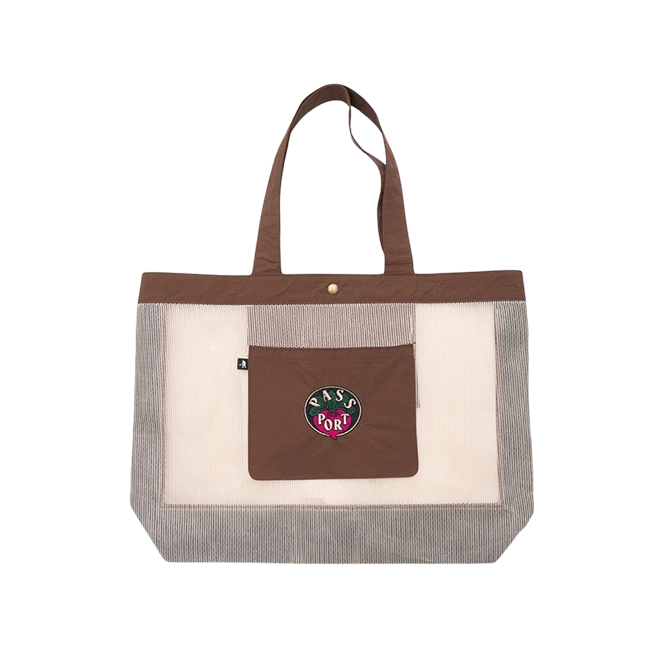 Pass~Port - Radish RPET Mesh Tote Bag - Brown