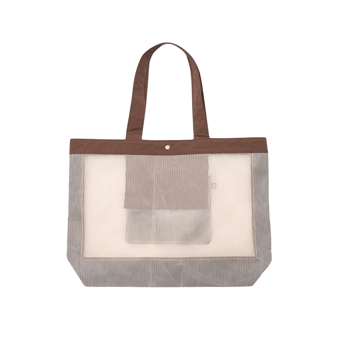 Pass~Port - Radish RPET Mesh Tote Bag - Brown