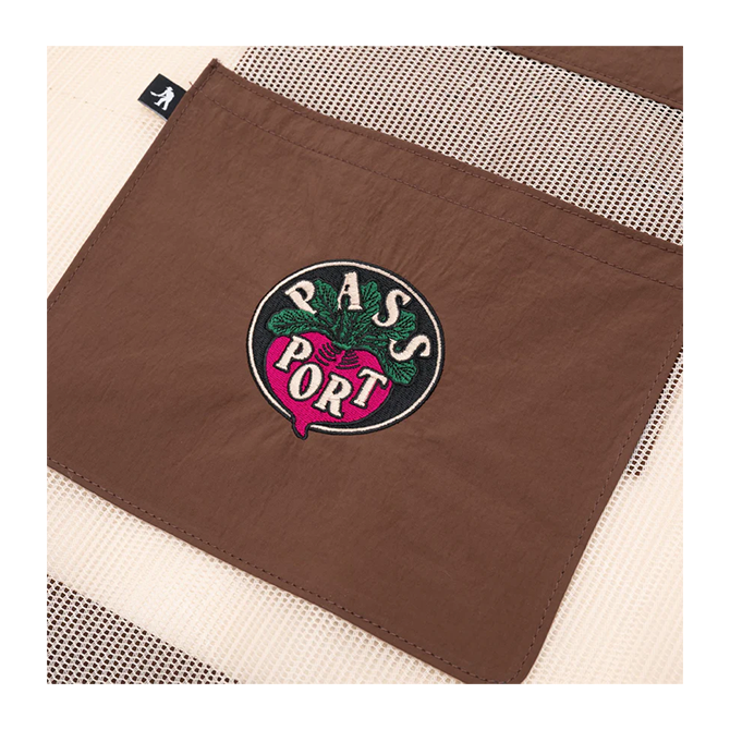 Pass~Port - Radish RPET Mesh Tote Bag - Brown