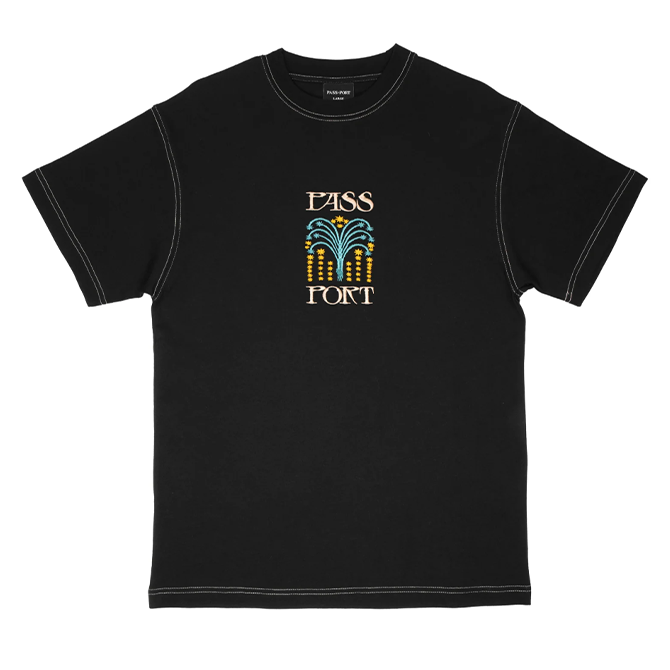 Pass~Port - Roman Candle Tee - Black