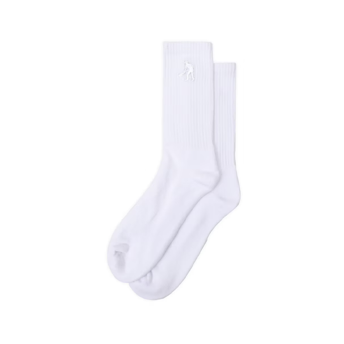 Pass~Port - Solid Workers Sox - White