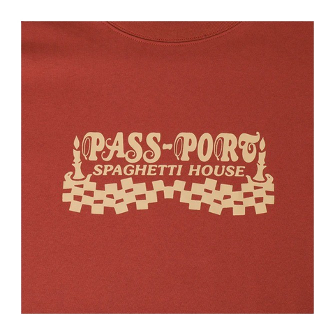 Pass~Port - Spag House Tee - Brick Red