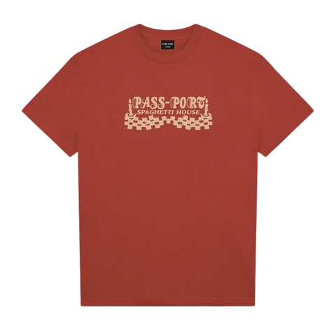 Pass~Port - Spag House Tee - Brick Red