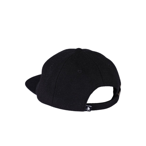 Pass~Port - Stem Logo Woollen Casual Cap - Black