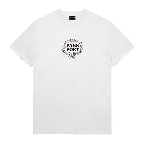 Pass~Port - Wattle Tee - White