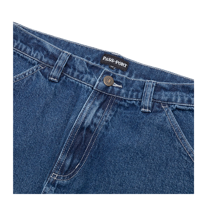 Pass~Port - Workers Club Jean - Faded Wash Dark Indigo