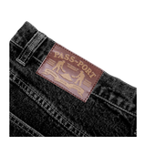 Pass~Port - Workers Club Jean Short - Faded Wash Black