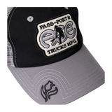 Pass~Port x Ace Trucks - Ace Packers Trucker Cap - Black/Steel